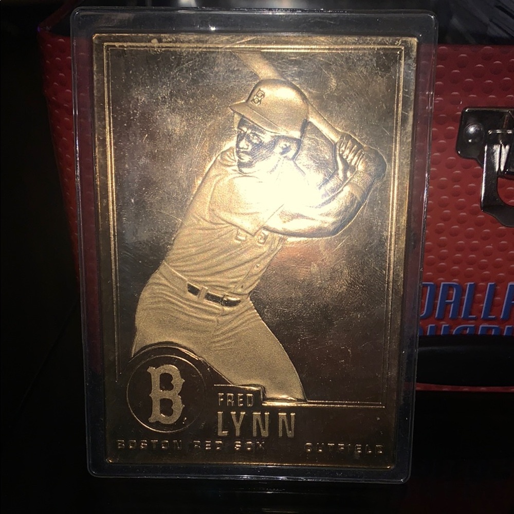 Fred Lynn Gold Card
